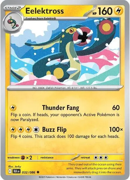 Eelektross card art