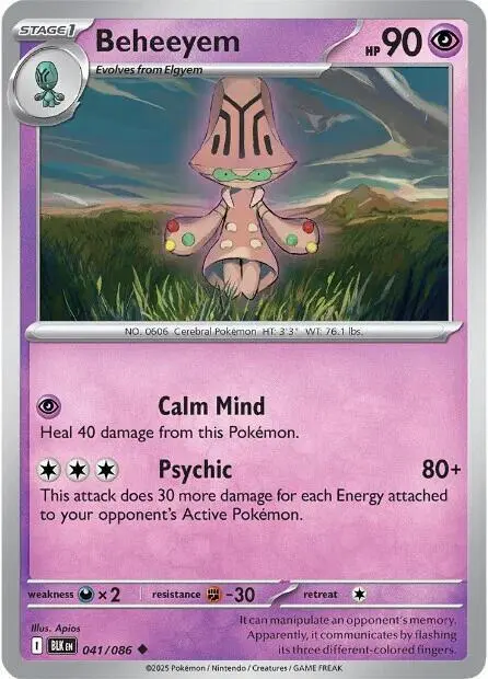 Beheeyem card art