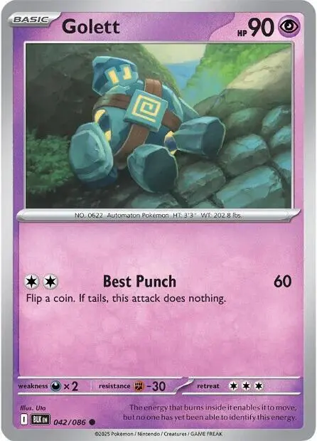 Golett card art