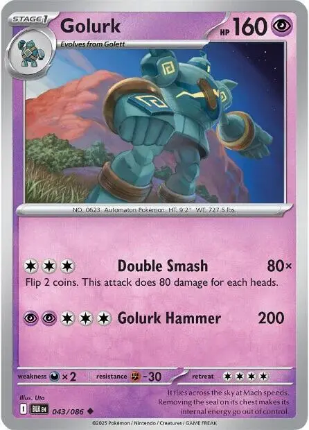 Golurk card art
