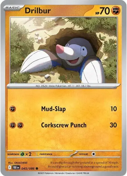 Drilbur card art