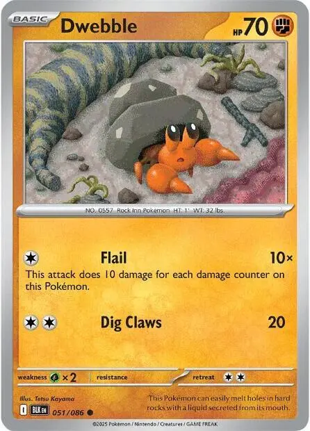Dwebble card art