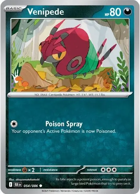 Venipede card art