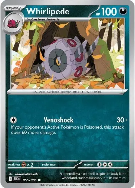 Whirlipede card art