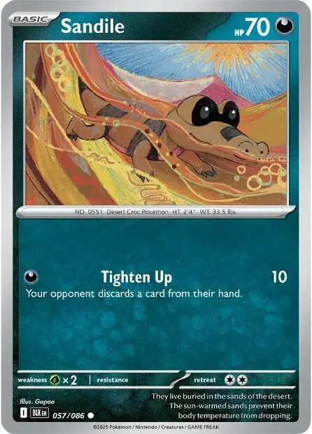 Sandile card art
