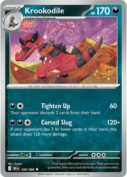 Krookodile card art