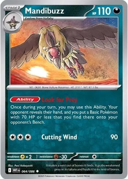 Mandibuzz card art