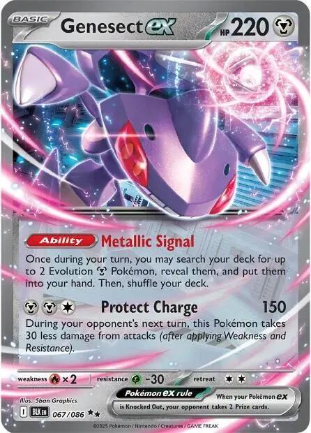 Genesect ex card art