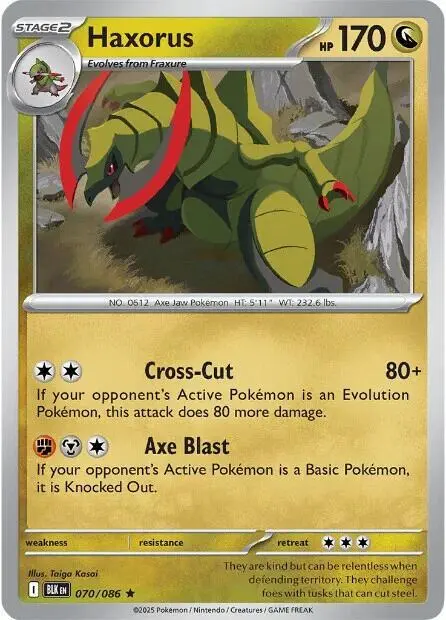 Haxorus card art