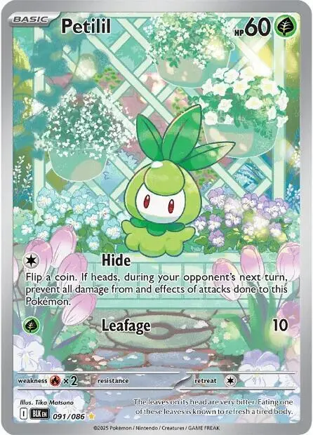 Petilil - 091/086 card art