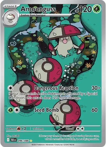 Amoonguss - 096/086 card art