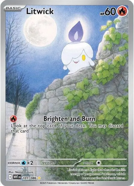 Litwick - 101/086 card art
