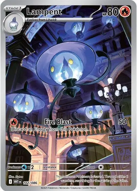 Lampent - 102/086 card art