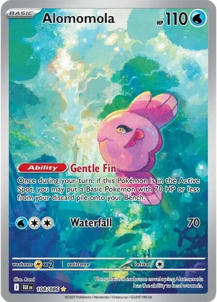 Alomomola - 108/086 card art