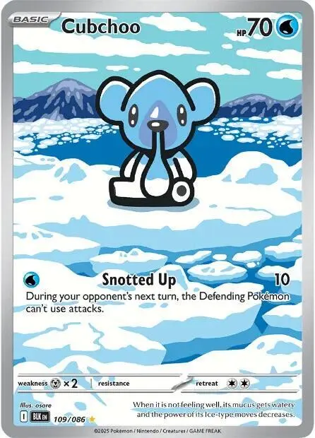 Cubchoo - 109/086 card art