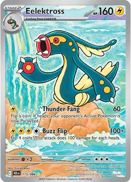 Eelektross - 115/086 card art