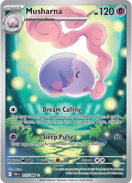 Musharna - 117/086 card art