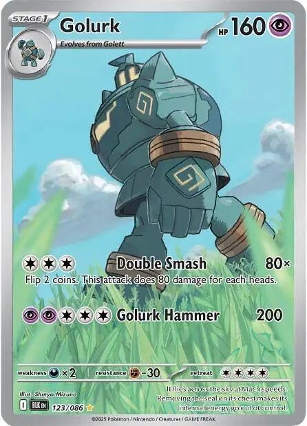 Golurk - 123/086 card art