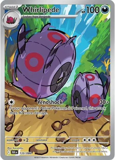 Whirlipede - 133/086 card art