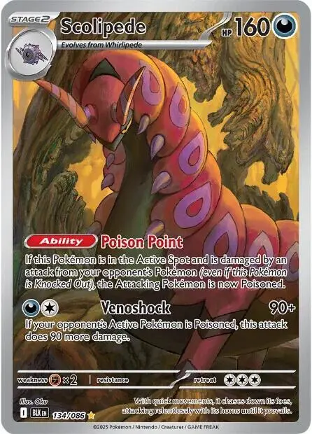 Scolipede - 134/086 card art