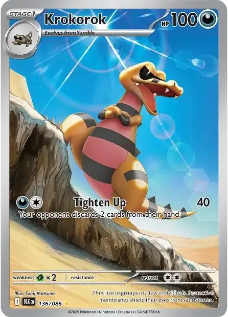 Krokorok - 136/086 card art