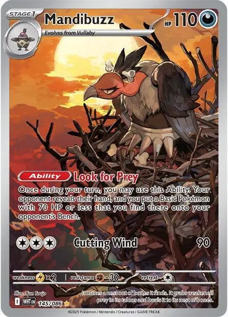 Mandibuzz - 145/086 card art