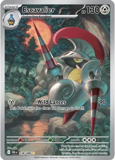 Escavalier - 138/086 card art