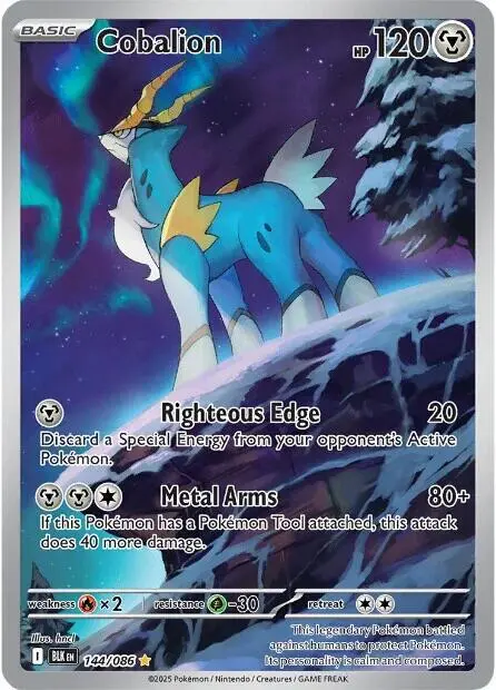 Cobalion - 144/086 card art