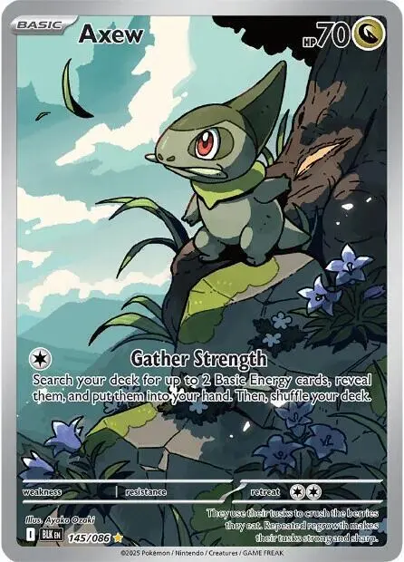 Axew - 145/086 card art