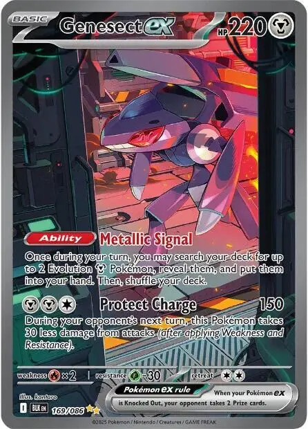 Genesect ex - 169/086 card art