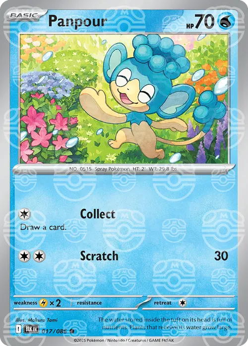 Panpour (Master Ball Pattern) card art