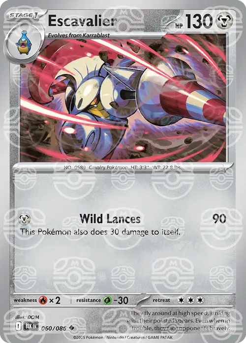 Escavalier (Master Ball Pattern) card art