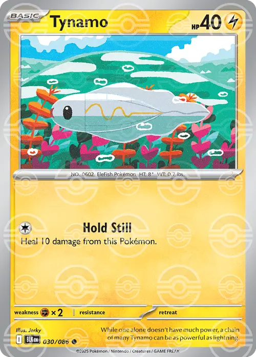 Tynamo (Poke Ball Pattern) card art