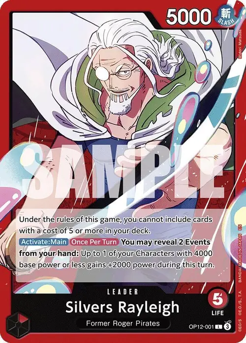Silvers Rayleigh card art