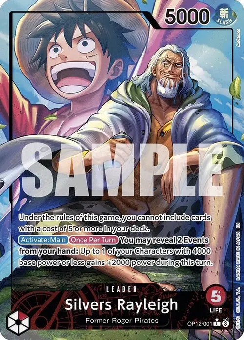 Silvers Rayleigh (Alternate Art) card art
