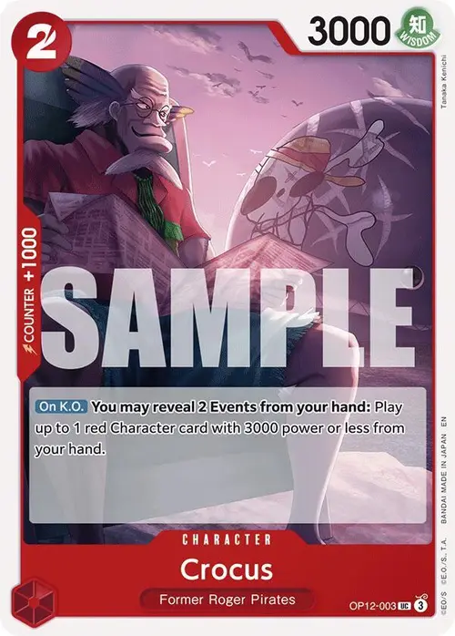 Crocus card art
