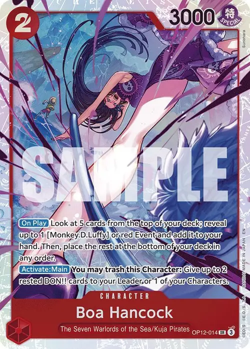 Boa Hancock card art