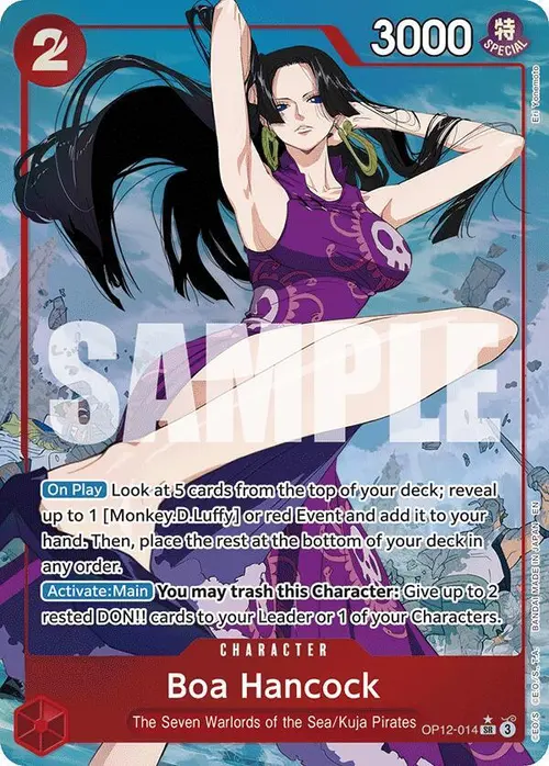 Boa Hancock (Alternate Art) card art
