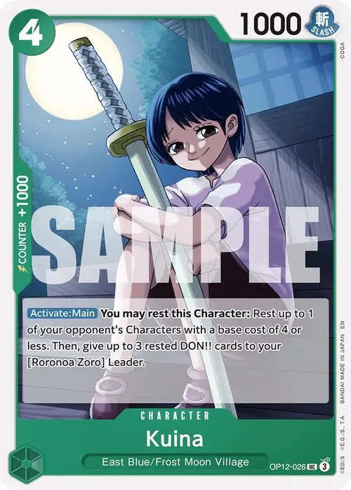 Kuina card art