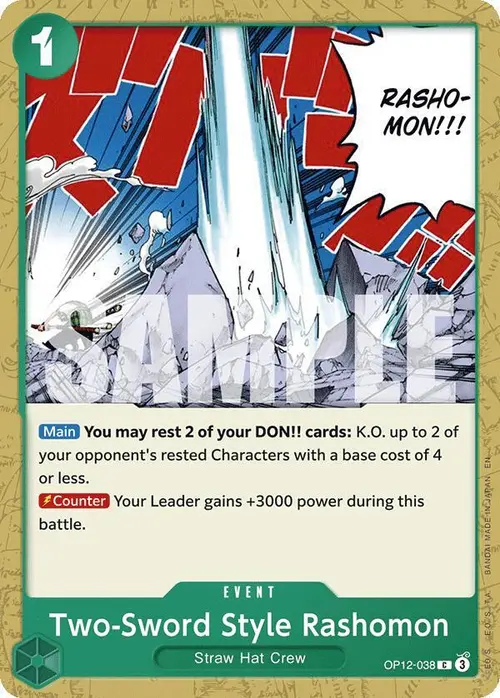 Two-Sword Style Rashomon card art