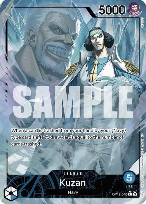 Kuzan (040) (Alternate Art) card art