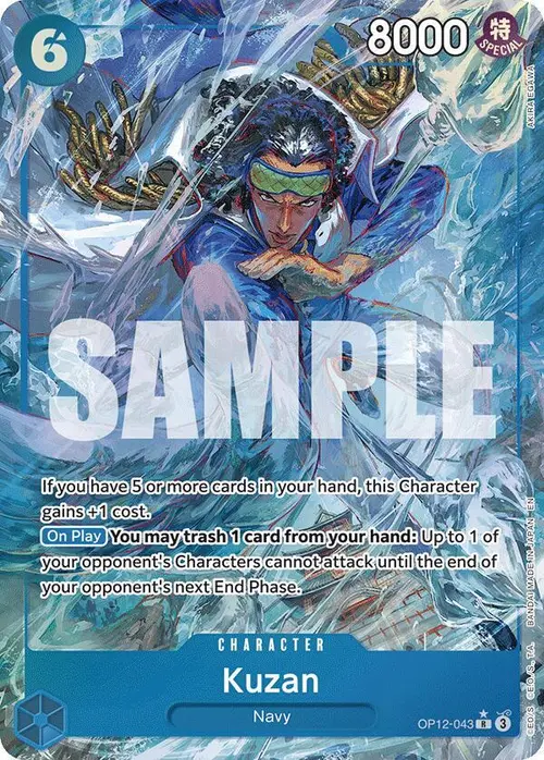 Kuzan (043) (Alternate Art) card art