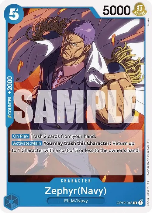 Zephyr(Navy) card art