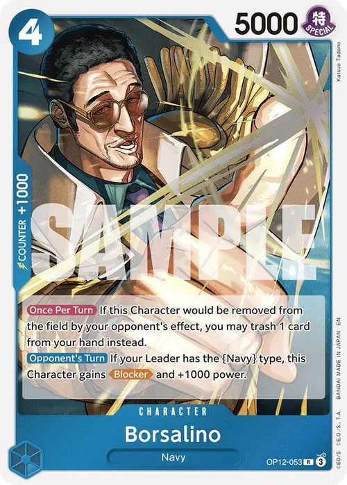 Borsalino card art
