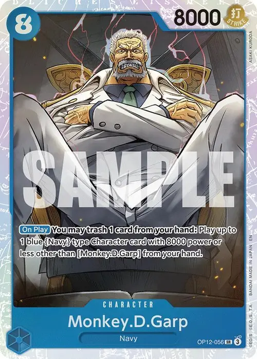 Monkey.D.Garp card art