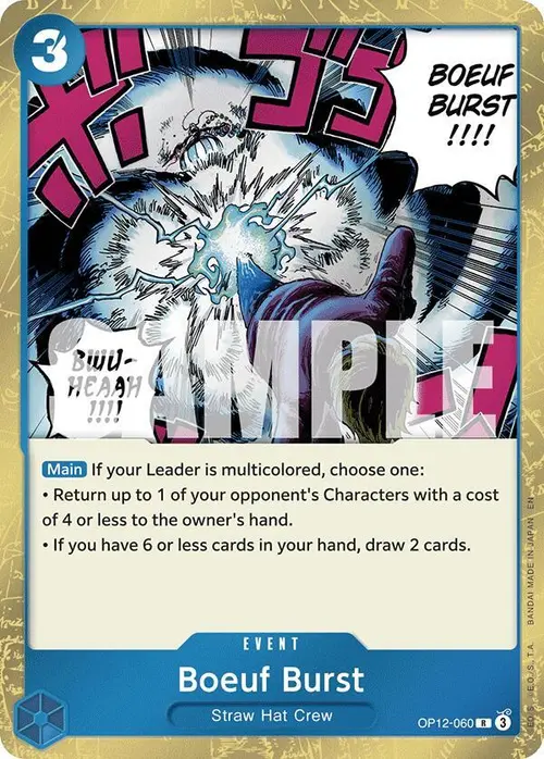 Boeuf Burst card art