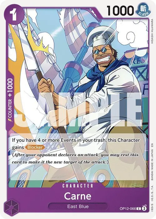 Carne card art