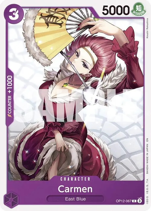 Carmen card art