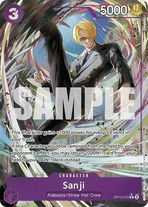 Sanji (070) (Alternate Art) card art