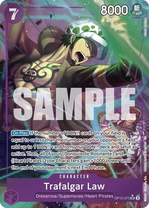 Trafalgar Law (073) (Alternate Art) card art